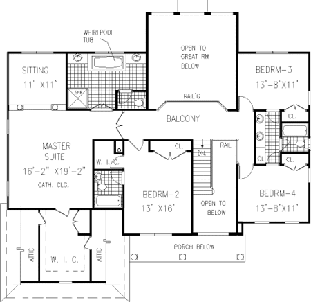 Plan No.388102 House Plans by WestHomePlanners.com