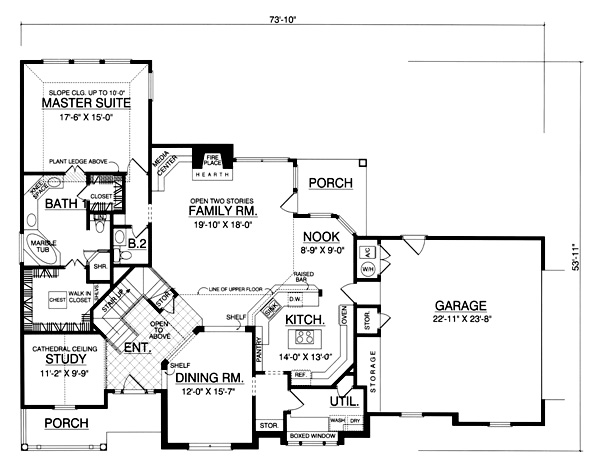 Plan No.442752 House Plans by WestHomePlanners.com