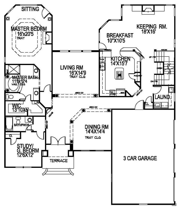 Plan No.391650 House Plans by WestHomePlanners.com