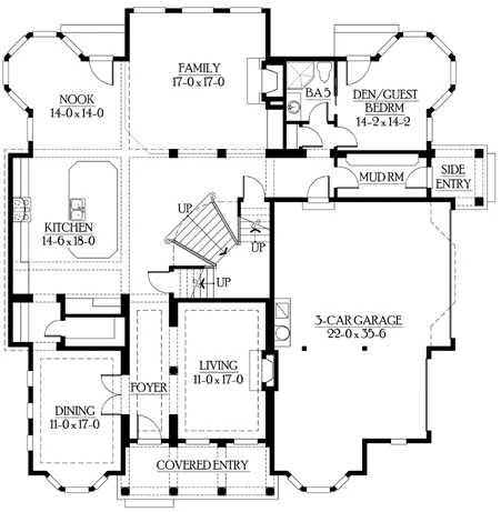 Plan No.335194 House Plans by WestHomePlanners.com